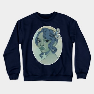 Green Portrait Crewneck Sweatshirt